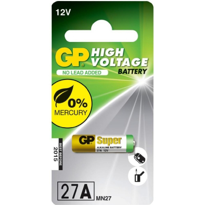 GP Alkaline 27A batterij 12V