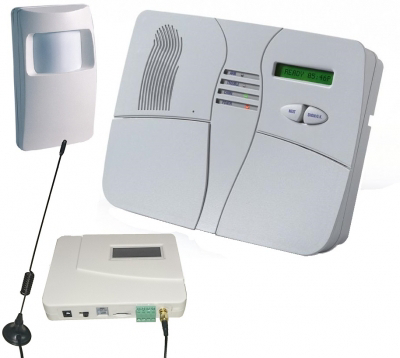 Visonic PowerMax Plus GSM Kit, Pir, GSM module en Accu
