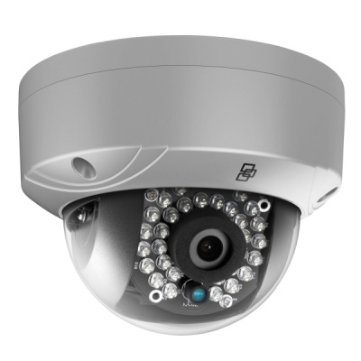 Truvision 1,3MP IP Buiten Dome Camera 2.8mm 10m infrarood